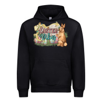 Black Easter vibes Easter Day Urban Hoodie - HowdyJamesFarm