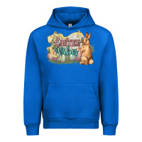 Cobalt Easter vibes Easter Day Urban Hoodie - HowdyJamesFarm