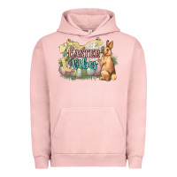 Pigment Salmon Easter vibes Easter Day Urban Hoodie - HowdyJamesFarm