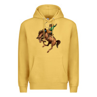 Bucking Bronco Rodeo Premium Hoodie | Teevron