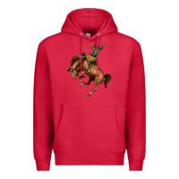 Cardinal Bucking Bronco Rodeo Premium Hoodie - Bettercallsaul