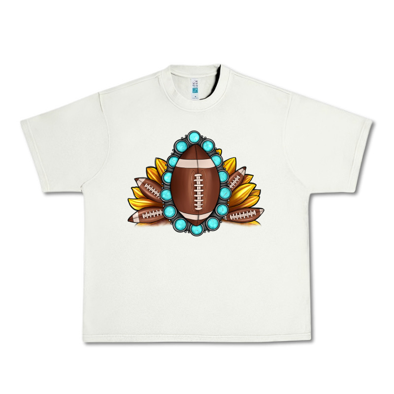 Football Gemstone Sunflower Urban Heavy Tee by JahusDesignShop | Teevron