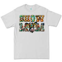 Dove Grey show mom baby cow Premium Tee - BarkalooDesign