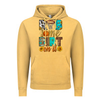 Vintage Mustard rub some dirt on it basketball Vintage Hoodie - HRA Design Shop