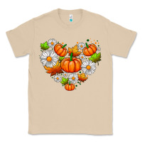 Mushroom pumpkin and daisies Classic Tee - AdoDesignShop