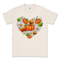 Natural pumpkin and daisies Classic Tee - AdoDesignShop