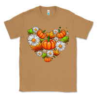 Toasted Coconut pumpkin and daisies Classic Tee - AdoDesignShop