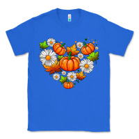 True Royal pumpkin and daisies Classic Tee - AdoDesignShop