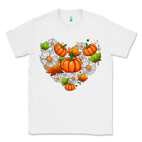 White pumpkin and daisies Classic Tee - AdoDesignShop