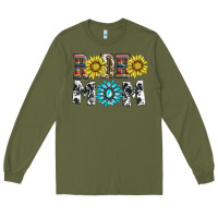 Army Green rodeo mom Long Sleeve Tee - AdoDesignShop