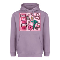 Lavender nurse Heavyweight Hoodie - MaliasSmallBusiness