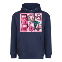 Navy nurse Heavyweight Hoodie - MaliasSmallBusiness