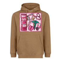 Toasted Coconut nurse Heavyweight Hoodie - MaliasSmallBusiness
