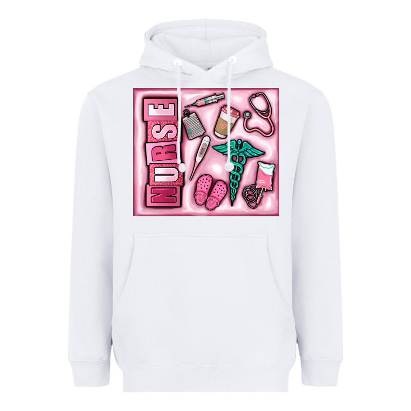 Nurse Heavyweight Hoodie by MaliasSmallBusiness | Teevron