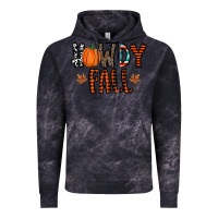 Cloud Black howdy fall Vintage Hoodie - CowhideDigitalArt