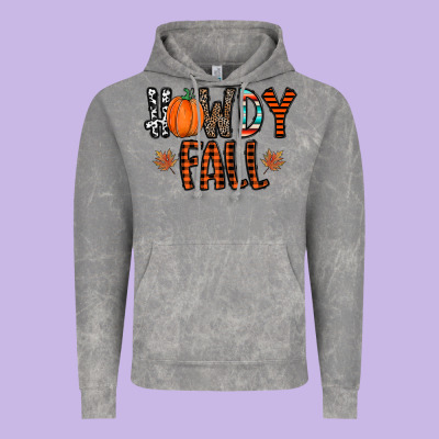 Howdy Fall Vintage Hoodie Designed By Cowhidedigitalart