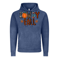 Vintage Denim howdy fall Vintage Hoodie - CowhideDigitalArt