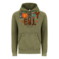 Vintage Olive howdy fall Vintage Hoodie - CowhideDigitalArt