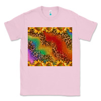 Bubblegum Pink pride sunflower  rainbow leopard Classic Tee - AdoDesignShop