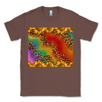 Chestnut pride sunflower  rainbow leopard Classic Tee - AdoDesignShop