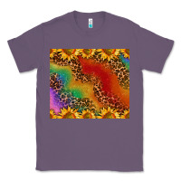 Lavender pride sunflower  rainbow leopard Classic Tee - AdoDesignShop