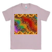 Lilac pride sunflower  rainbow leopard Classic Tee - AdoDesignShop