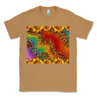 Toasted Coconut pride sunflower  rainbow leopard Classic Tee - AdoDesignShop