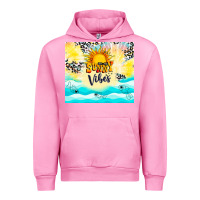 Fuchsia Pink sunny vibes Urban Hoodie - TumblerDesignByShophia