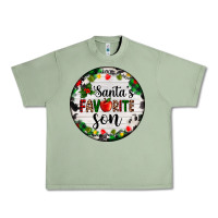 Oil Green christmas  cookie and light santas favorite   son Urban Heavy Tee - AdoDesignShop