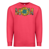 Cardinal Western Mom With Gemstone And Sunflower Premium Sweatshirt - BundleAndBundleShop