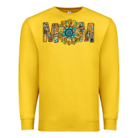 Lemon Western Mom With Gemstone And Sunflower Premium Sweatshirt - BundleAndBundleShop