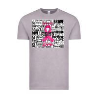 Vintage Zinc breast cancer nobody fights alone Vintage Tee - JahusDesignShop