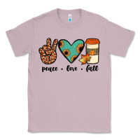 Lilac peace love fall Classic Tee - JahusDesignShop