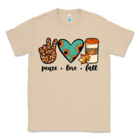 Mushroom peace love fall Classic Tee - JahusDesignShop