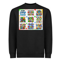 Black autism Heavyweight Sweatshirt - JahusDesignShop