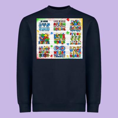 Autism Heavyweight Sweatshirt Designed By Jahusdesignshop
