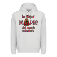 Dove Grey La mejor Madre Del Mundo Mundial Premium Hoodie - Bettercallsaul