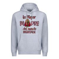 Heather Grey La mejor Madre Del Mundo Mundial Premium Hoodie - Bettercallsaul