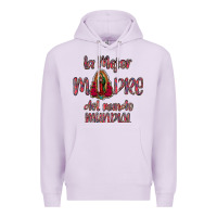 Lilac La mejor Madre Del Mundo Mundial Premium Hoodie - Bettercallsaul