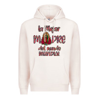 Pale Pink La mejor Madre Del Mundo Mundial Premium Hoodie - Bettercallsaul