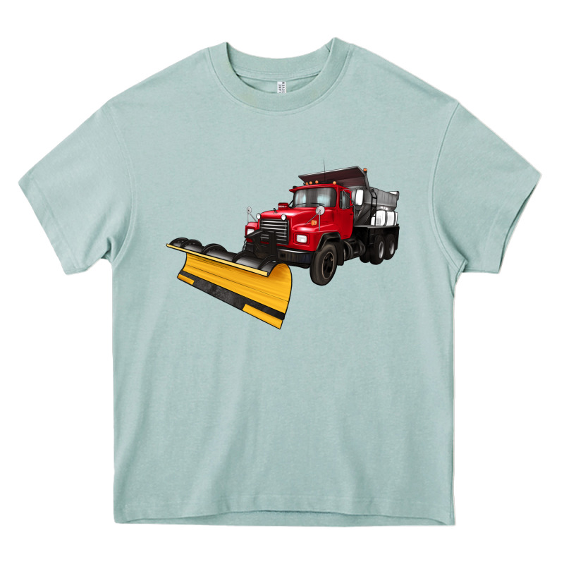 Snow Plow Heavy Core Tee by Artiststas | Teevron