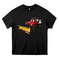 Black snow plow Heavy Core Tee - Artiststas