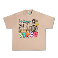 Im Trying But Im Very Tired Urban Heavy Tee | Teevron