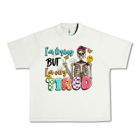 Pistachio im trying but im very tired Urban Heavy Tee - Artiststas
