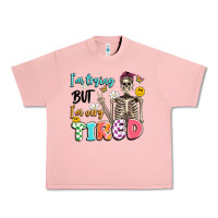 Salmon im trying but im very tired Urban Heavy Tee - Artiststas