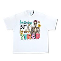 White im trying but im very tired Urban Heavy Tee - Artiststas