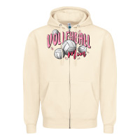 Sandshell volleyball mom Zipper Hoodie - MaliasSmallBusiness