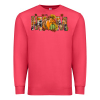Cardinal Western Mom With Pumpkins Premium Sweatshirt - BundleAndBundleShop