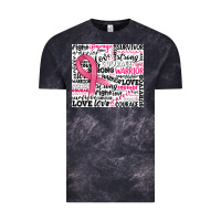 Breast Cancer Ribbon Vintage Tee | Teevron