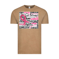 Vintage Coffee breast cancer ribbon Vintage Tee - JahusDesignShop